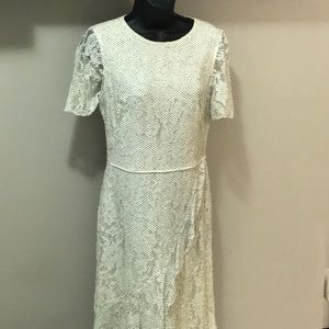Lauren by Ralph Lauren Lace Floral Dress